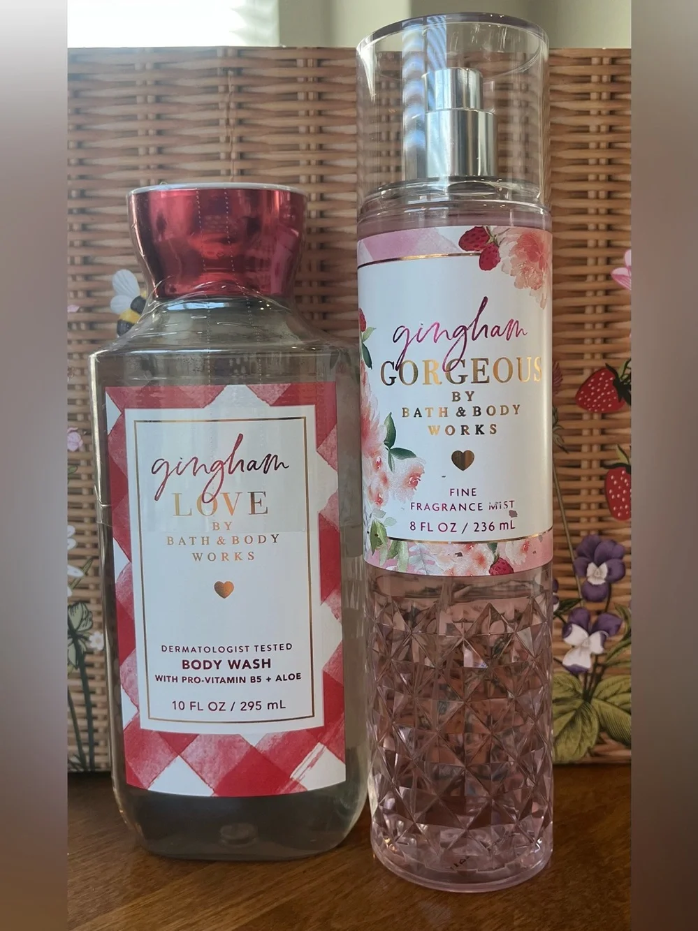 Bath & Body Works Gingham Love & Gingham Gorgeous Full Size NEW